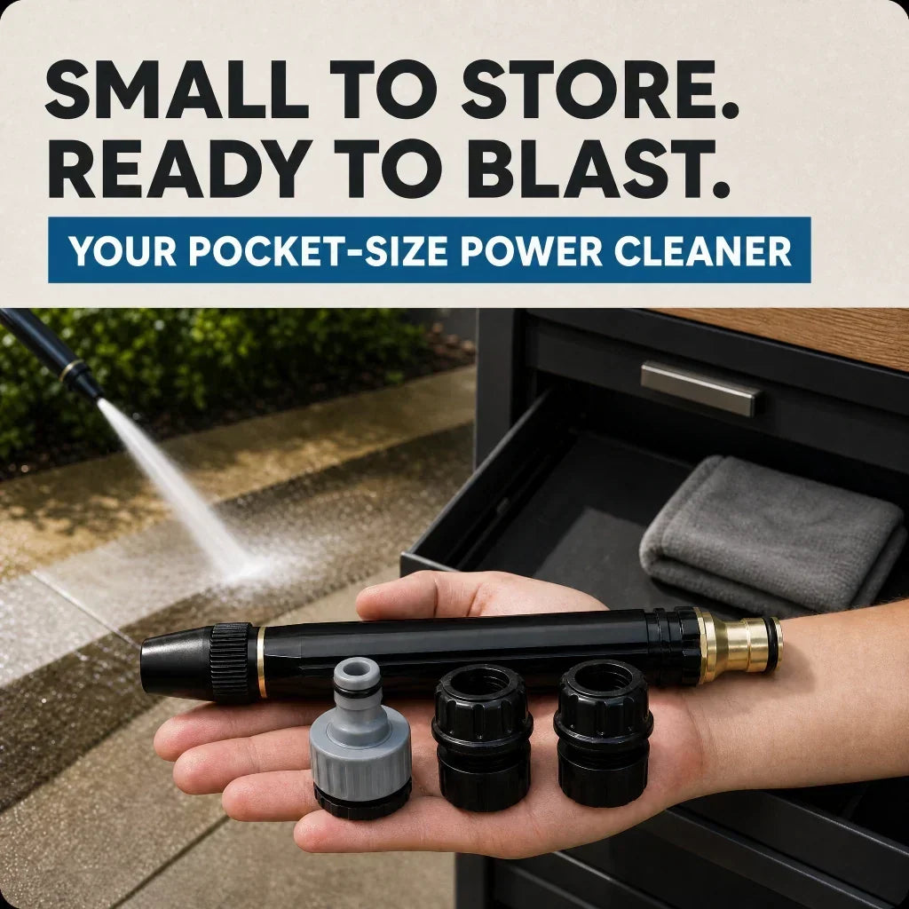 HydroJet 4 | High-Power Garden Hose Cleaning Wand